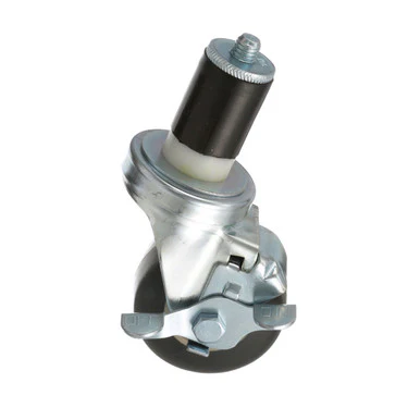 1 1/2 in Expanding Stem Swivel Caster w/ 3 in Wheel and w/ Brake