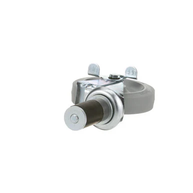 1 1/2 in Expanding Stem Swivel Caster w/ 5 in Wheel and Brake
