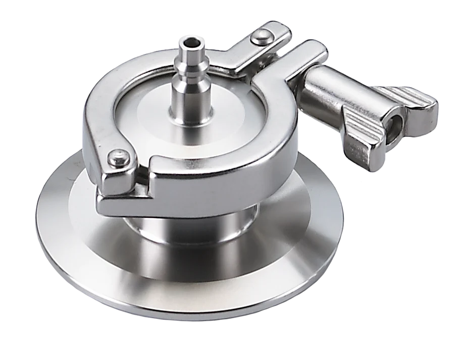 1" & 1.5" Air Blow Check Valve - EPDM - Quick-Connect Plug (45AB) - T316L Stainless Steel - Wayland Industries - W645AB-1/15-QC