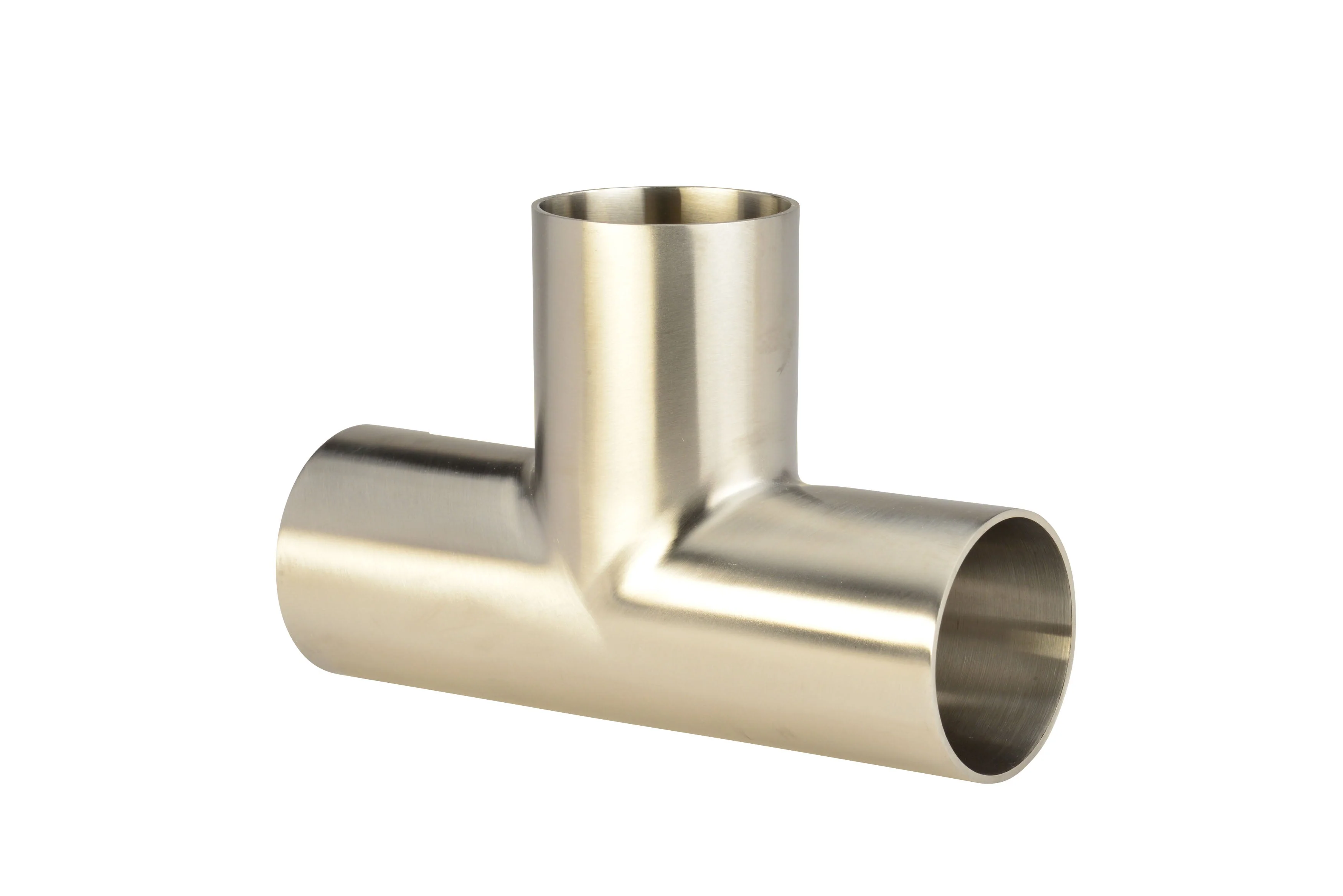 1/2" Butt-Weld Long Tee - Polished (7W) - T316L Stainless Steel - Wayland Industries - W67W-.50-7