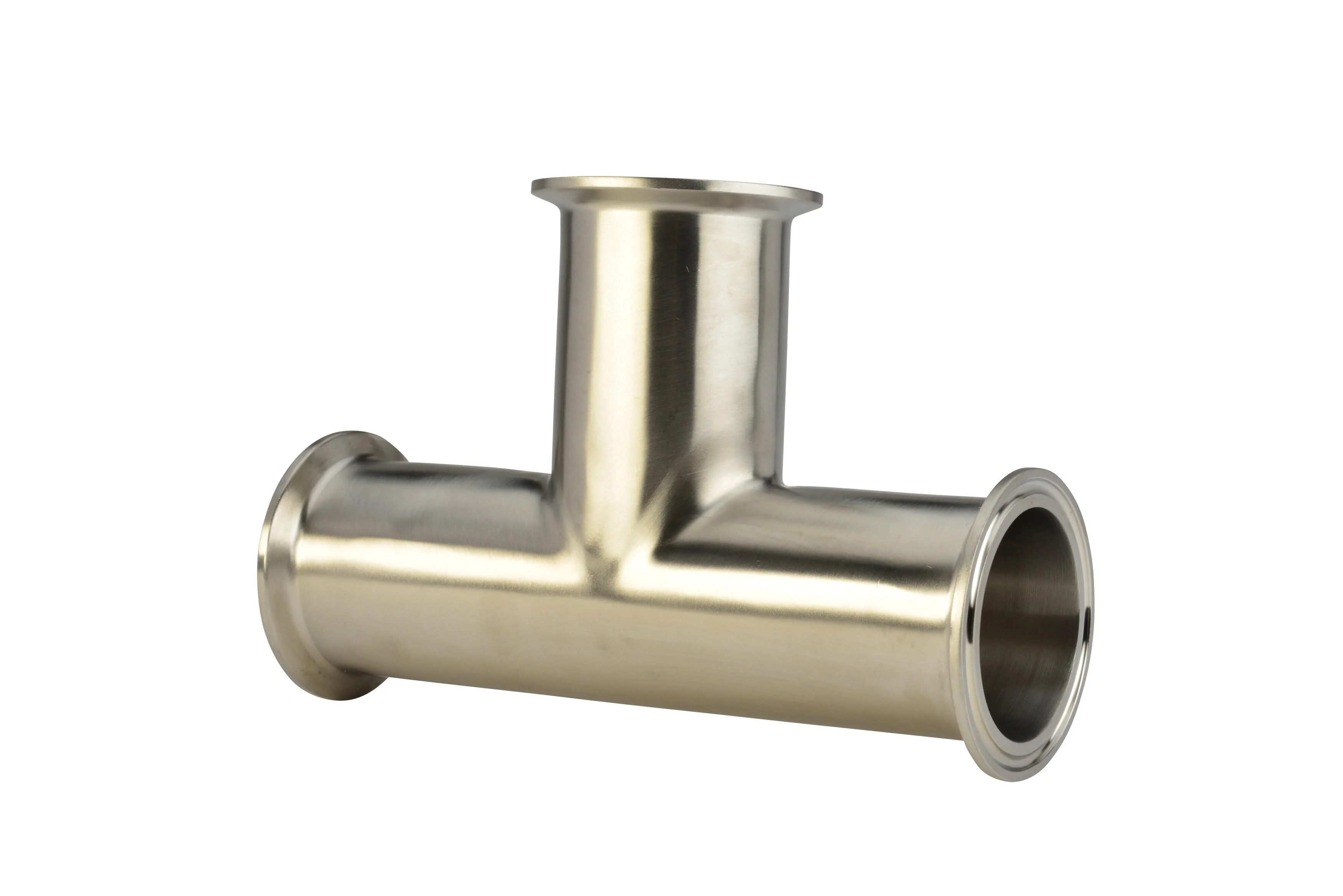 1/2" Clamp Tee (7MP) - T316L Stainless Steel - Wayland Industries - W67MP-.50