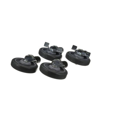 1 5/8 in Expanding Stem Caster Set with 5 in Wheels