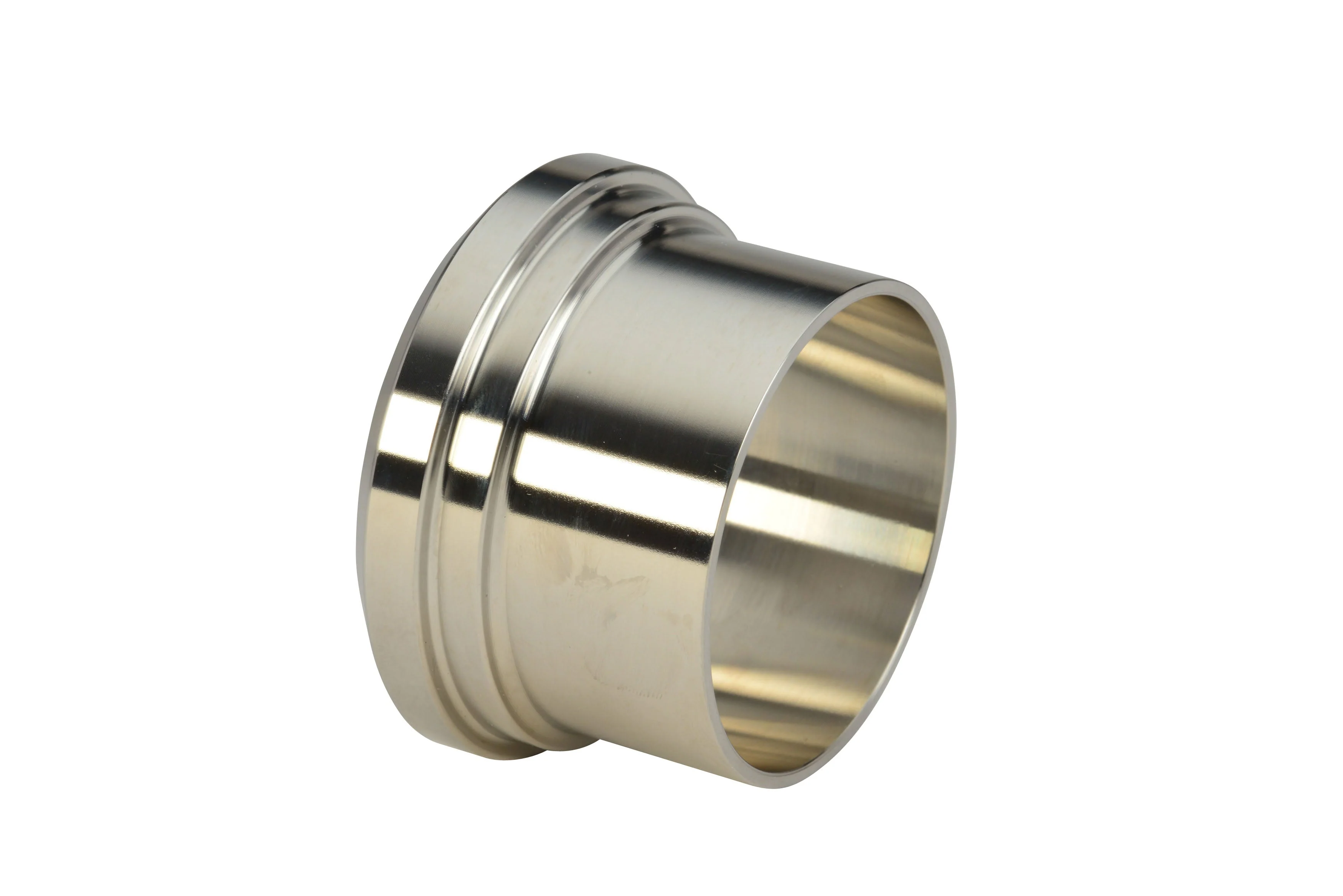 1.5" Bevel Seat Long Plain Ferrule (14A) - T304 Stainless Steel - Wayland Industries - W414A-15