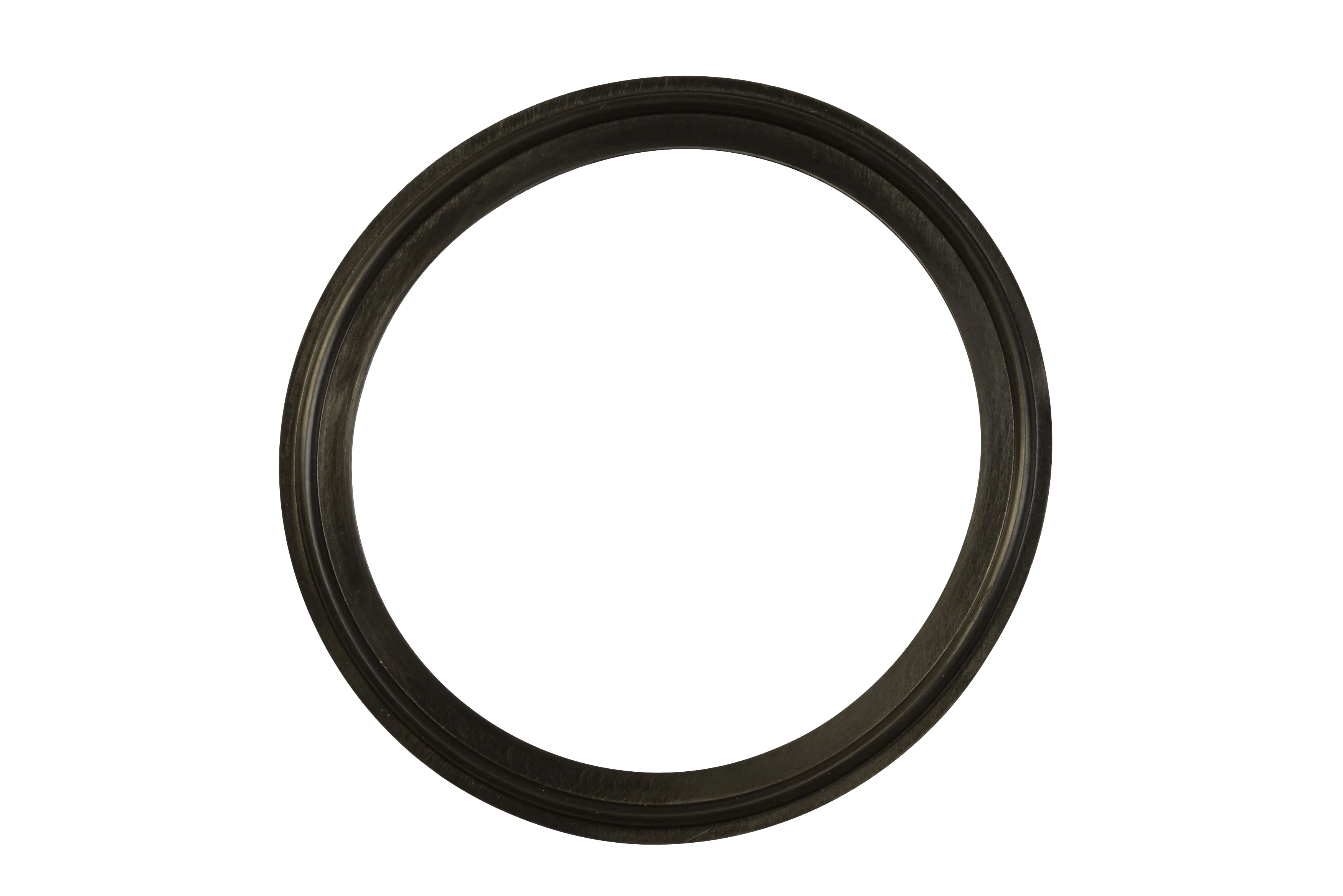 1.5" Clamp Gasket FKM VITON - Black - White / Yellow Dot (40MPSFY) - FKM - Wayland Industries - 40MPSFY-15