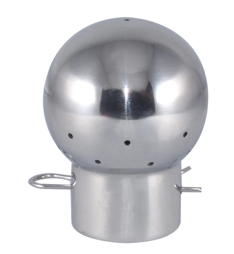 1.5" Stationary Spray Ball - 180 Degree Top (SSB) - T316L Stainless Steel - Wayland Industries - W6SSB-180T-15