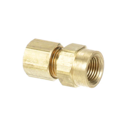1/8 in X 1/4 in Brass Female Connector
