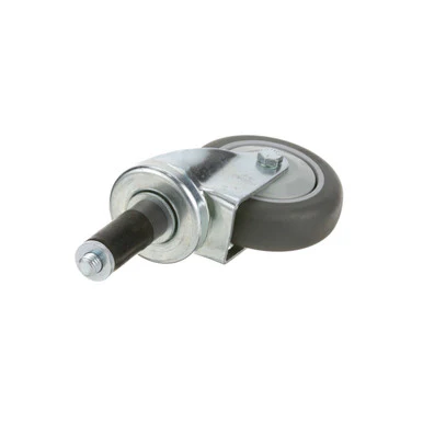 1 in Expanding Stem Caster W/ 4 in Polyurethane Wheel W/O Brake