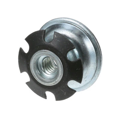 1 in OD Round Tubing Threaded Insert 1/4-20 thread