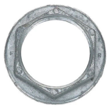 1" Zinc Drain Nut