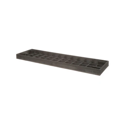 16 3/4 in x 4 7/8 in Cast Iron Bottom Grate 16-3