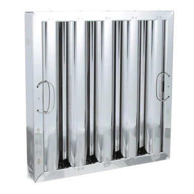 16 in x 16 in Stainless Steel Hood Filter W/ Handles