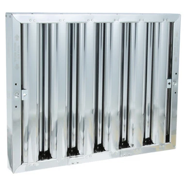 16 in x 20 in Stainless Steel Hood Filter w/ Locking Handles
