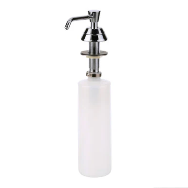 16 oz 4 in Chrome Liquid Soap Dispenser