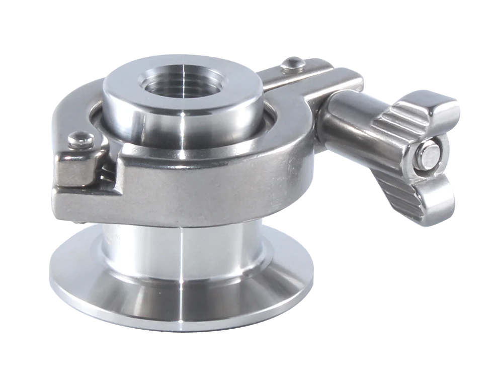 2.5" Air Blow Check Valve - EPDM - Female Npt (45AB) - T316L Stainless Steel - Wayland Industries - W645AB-25-FNPT