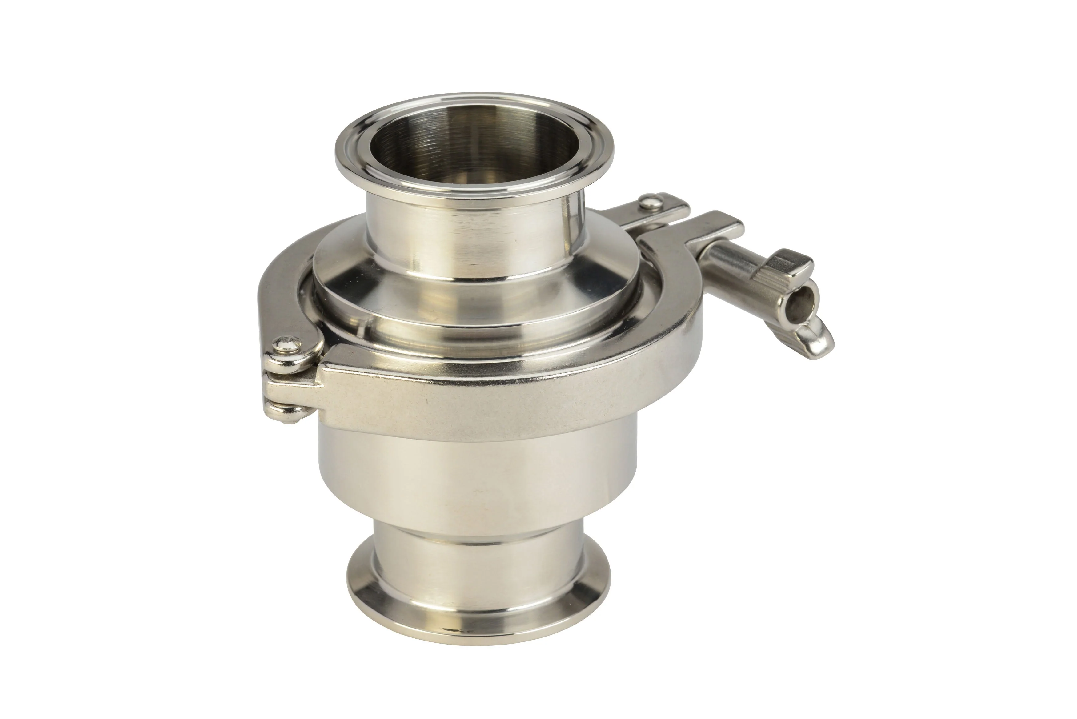 2.5" Spring Loaded Check Valve - Silicone (45MP)  - T316L Stainless Steel - Wayland Industries - W645MP-S-25