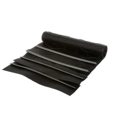 (2) Black Wavy Silicone Belt Replaces Roundup 7000416 11-1