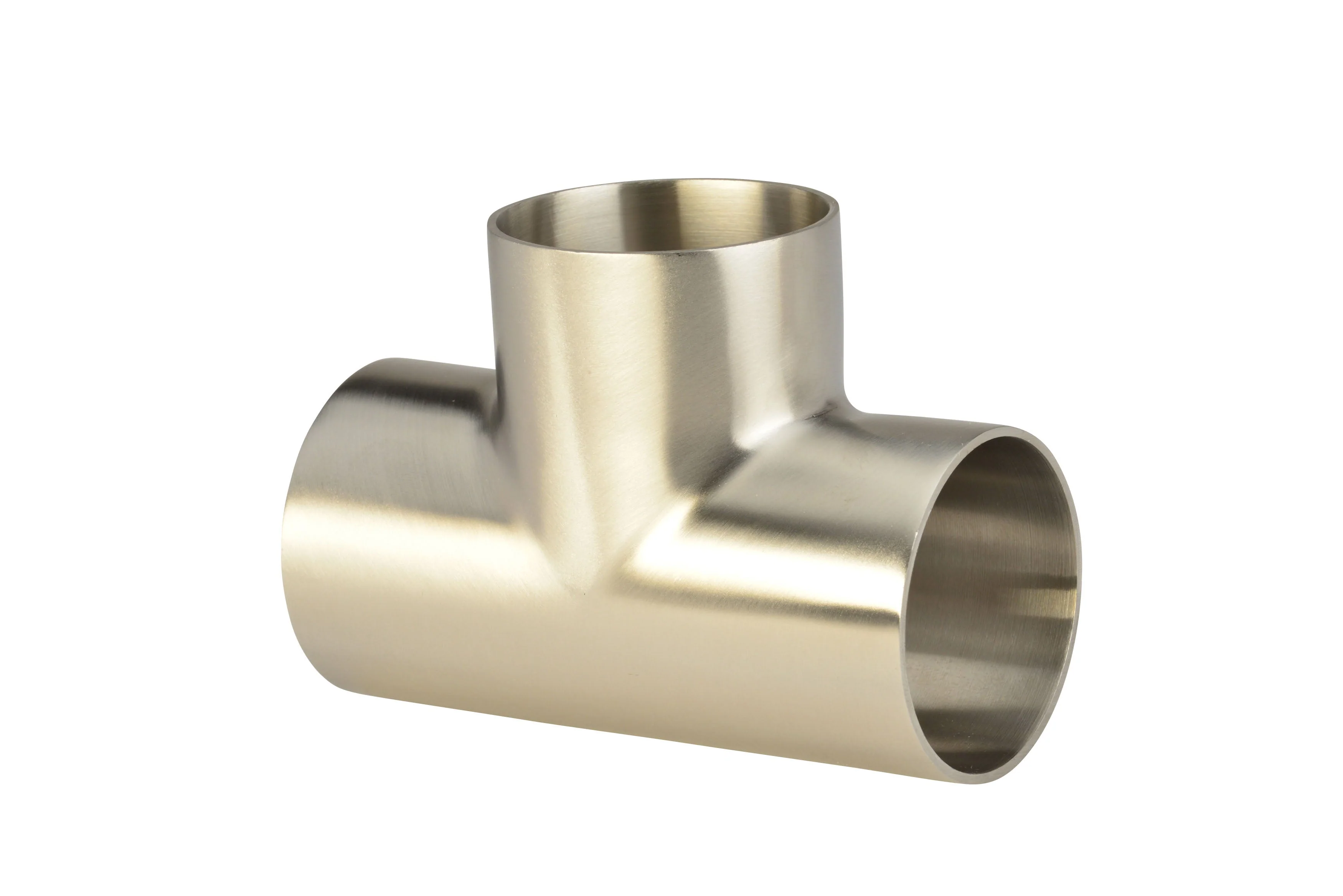 2" Butt-Weld Short Tee - Polished (7WWW) - T304 Stainless Steel - Wayland Industries - W47WWW-2-7