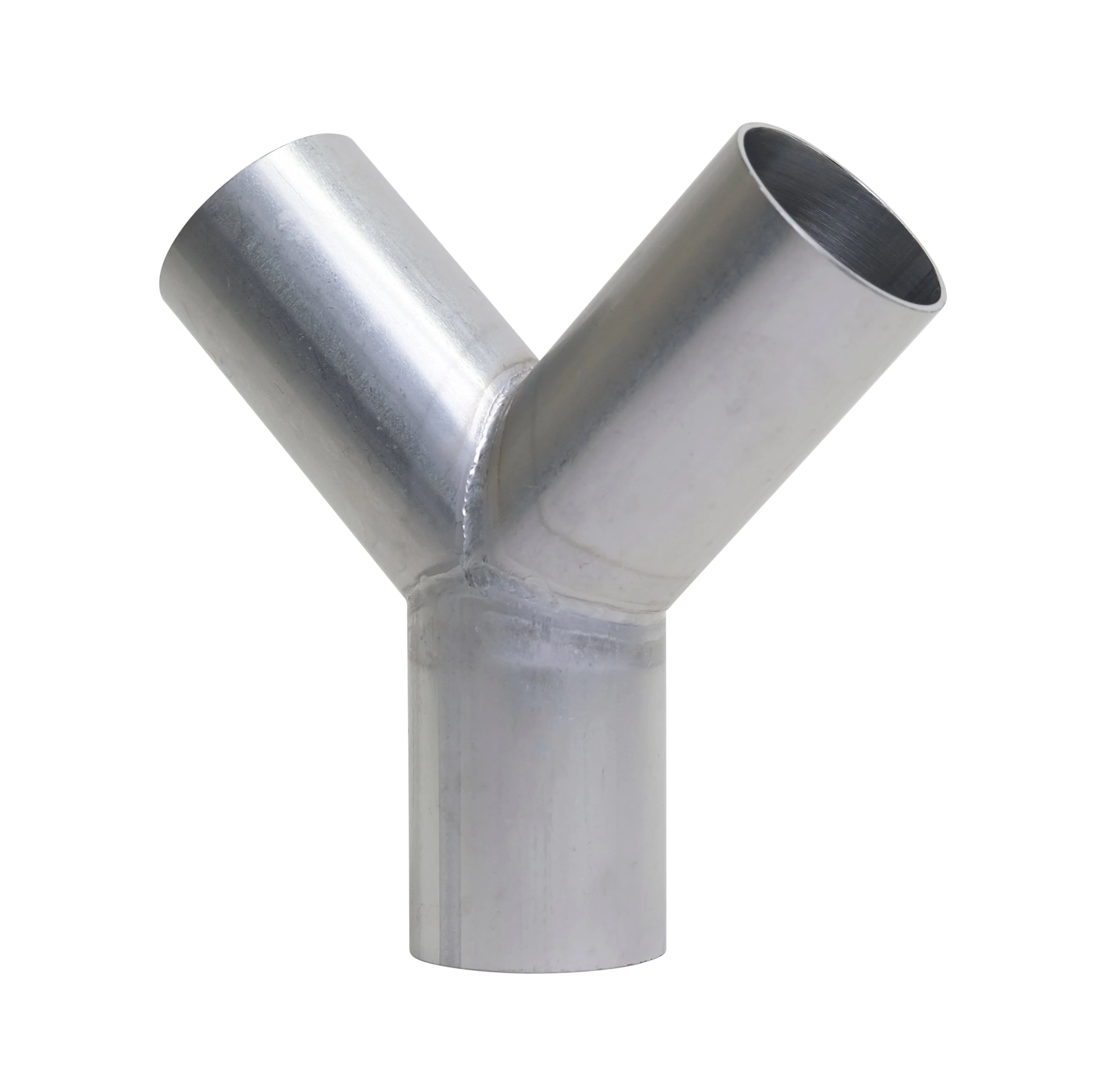 2" Butt-Weld True Wye - Unpolished (28WB-U) - T316L Stainless Steel - Wayland Industries - W628WB-2-1