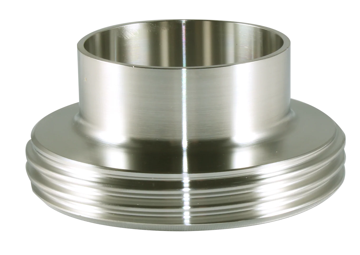 2" DIN Weld Male Ferrule (15A-DIN) - T316L Stainless Steel - Wayland Industries - W615A-DIN-2