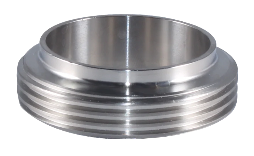 2" John Perry Short Threaded Ferrule (15TRFJP) - T316L Stainless Steel - Wayland Industries - W615TRFJP-2