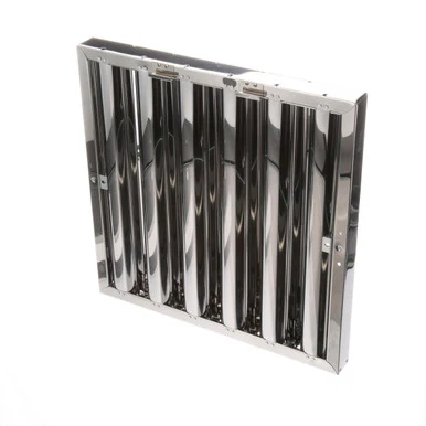 20 in x 20 in Stainless Steel Hood Filter w/ Locking Handles