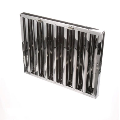 20 in x 25 in Stainless Steel Hood Filter w/ Hooks