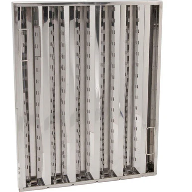 25 in x 20 in Hinged Stainless Steel Hood Filter
