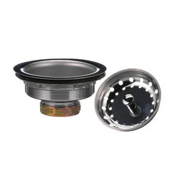 3 1/2 in Stainless Steel Drain Assembly 32-1215