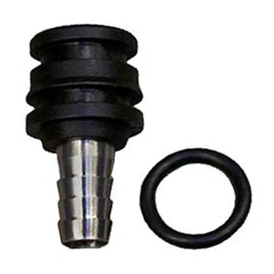 3/8" Barb SS Straight to Flojet Port for Flojet G56 and K56 Pumps