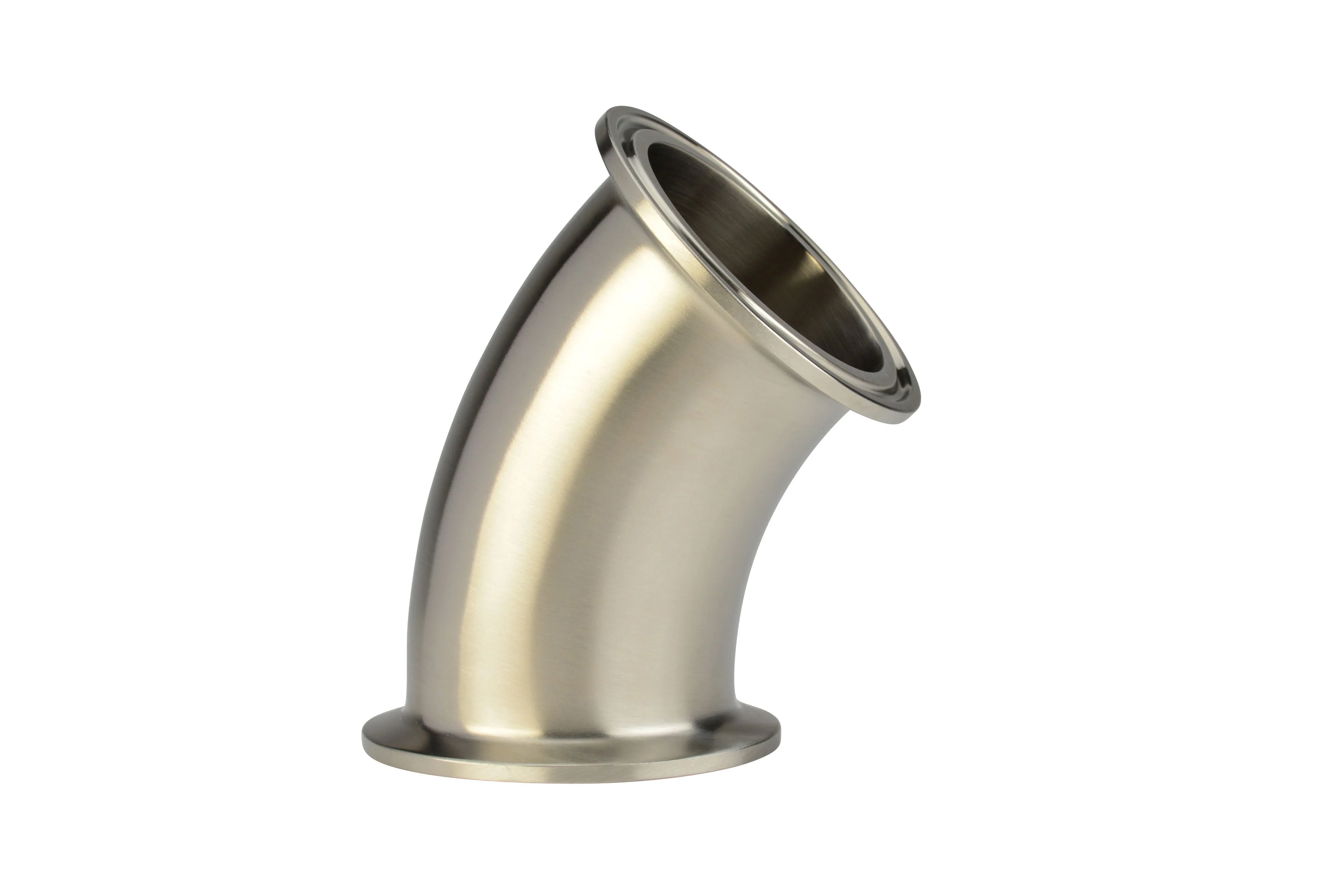 3" Clamp 45 Elbow (2KMP)  - T316L Stainless Steel - Wayland Industries - W62KMP-3