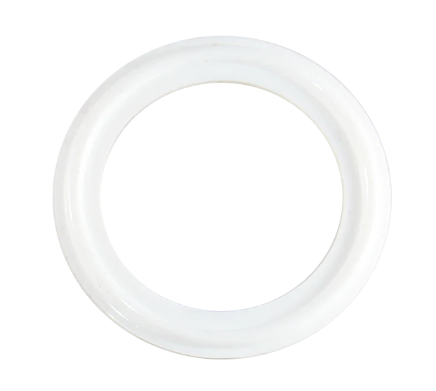 3" Clamp Gasket Silicone - White (40MPXW)  - Silicone - Wayland Industries - 40MPXW-3
