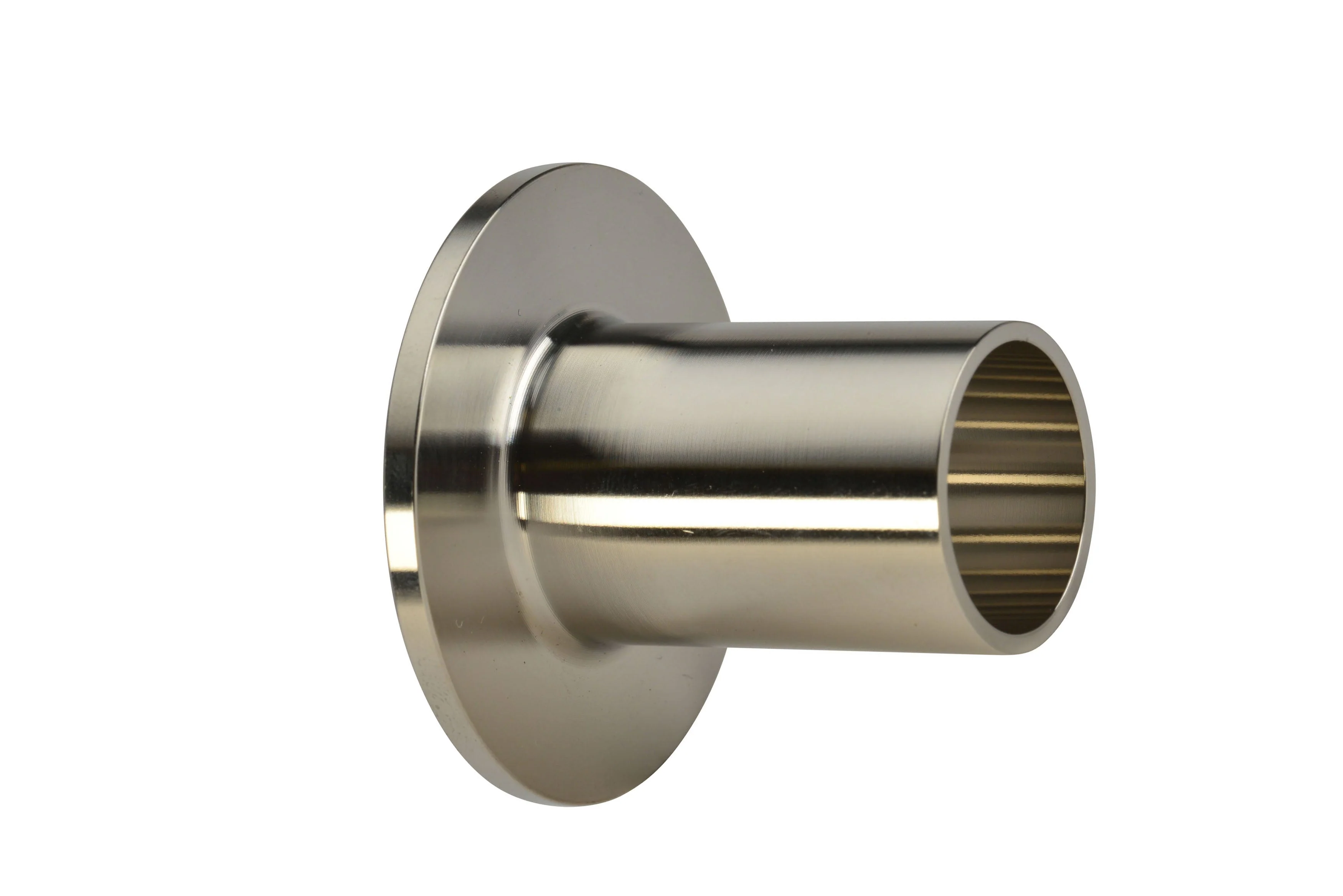 3" Type A Stub End - Machine Finish (14VB) - T316L Stainless Steel - Wayland Industries - W614VB-3