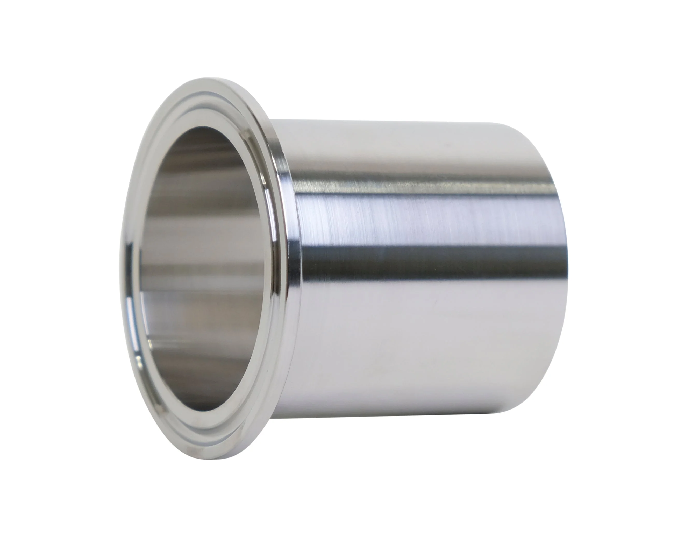 4" Automatic Weld Ferrule - 3A Polish - 32Ra Id/Od (TL14AM7) - T316L Stainless Steel - Wayland Industries - W6TL14AM7-4