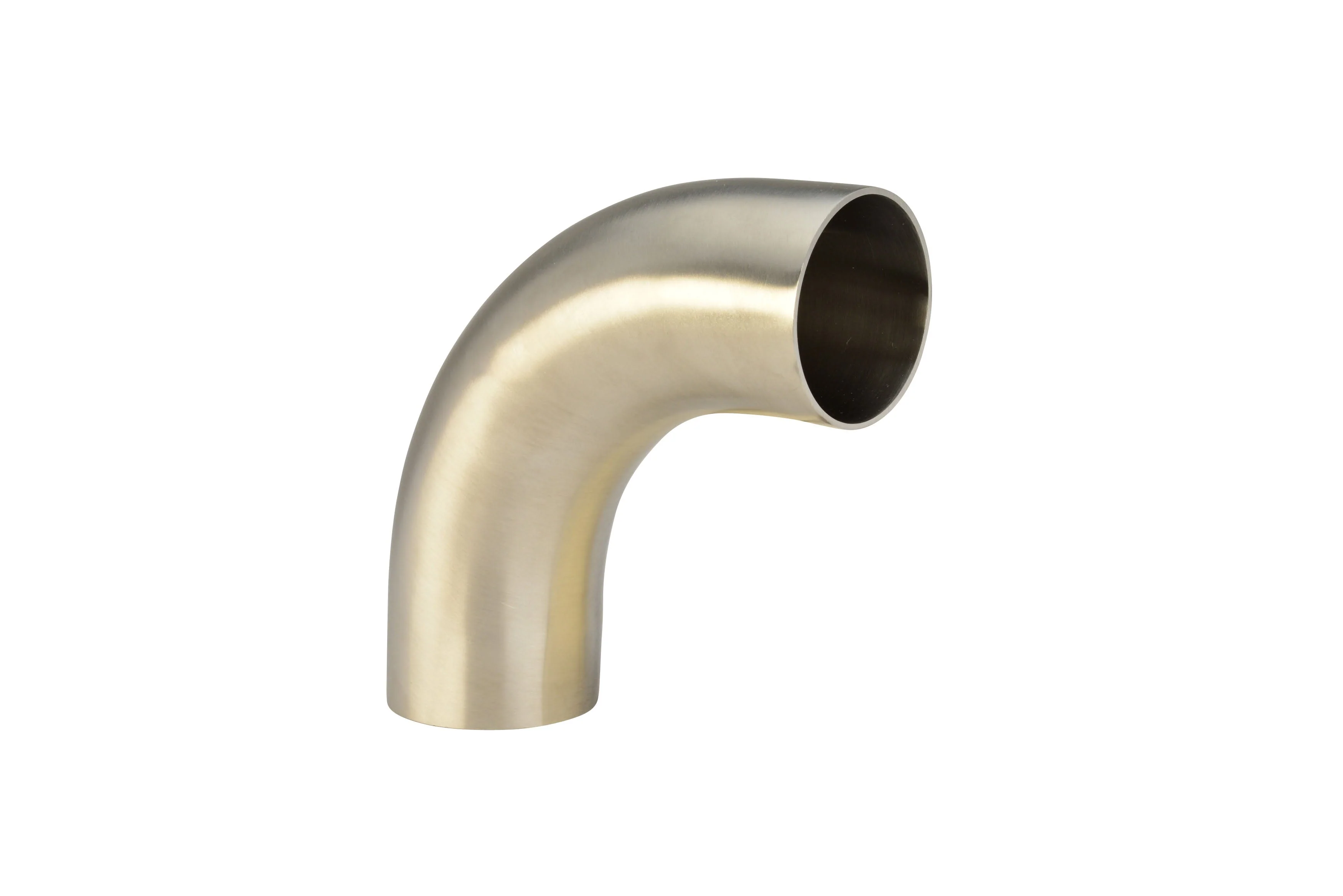 4" Butt-Weld Long 90 Elbow - Polished (L2S) - T304 Stainless Steel - Wayland Industries - W4L2S-4-7