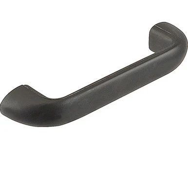 4 in Black Plastic Pull 10-24