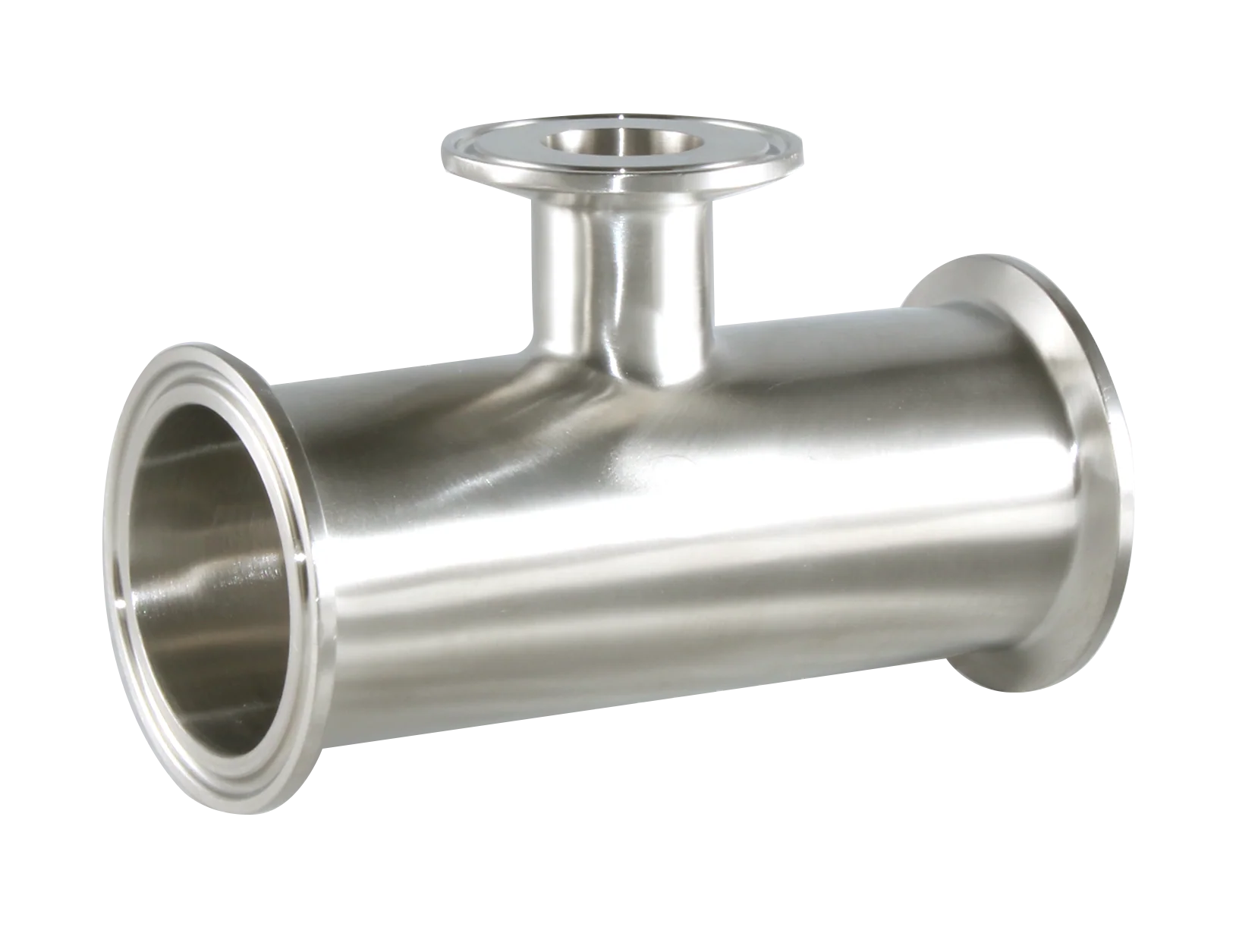 4"x3" Clamp Reducing Tee (7RMP) - T304 Stainless Steel - Wayland Industries - W47RMP-4X3
