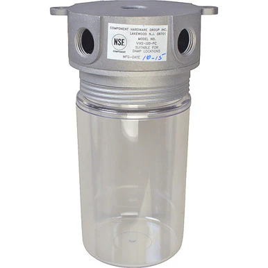 5 7/8 in Plastic Globe Vapor-Proof Light Fixture VAPOR-PROOF