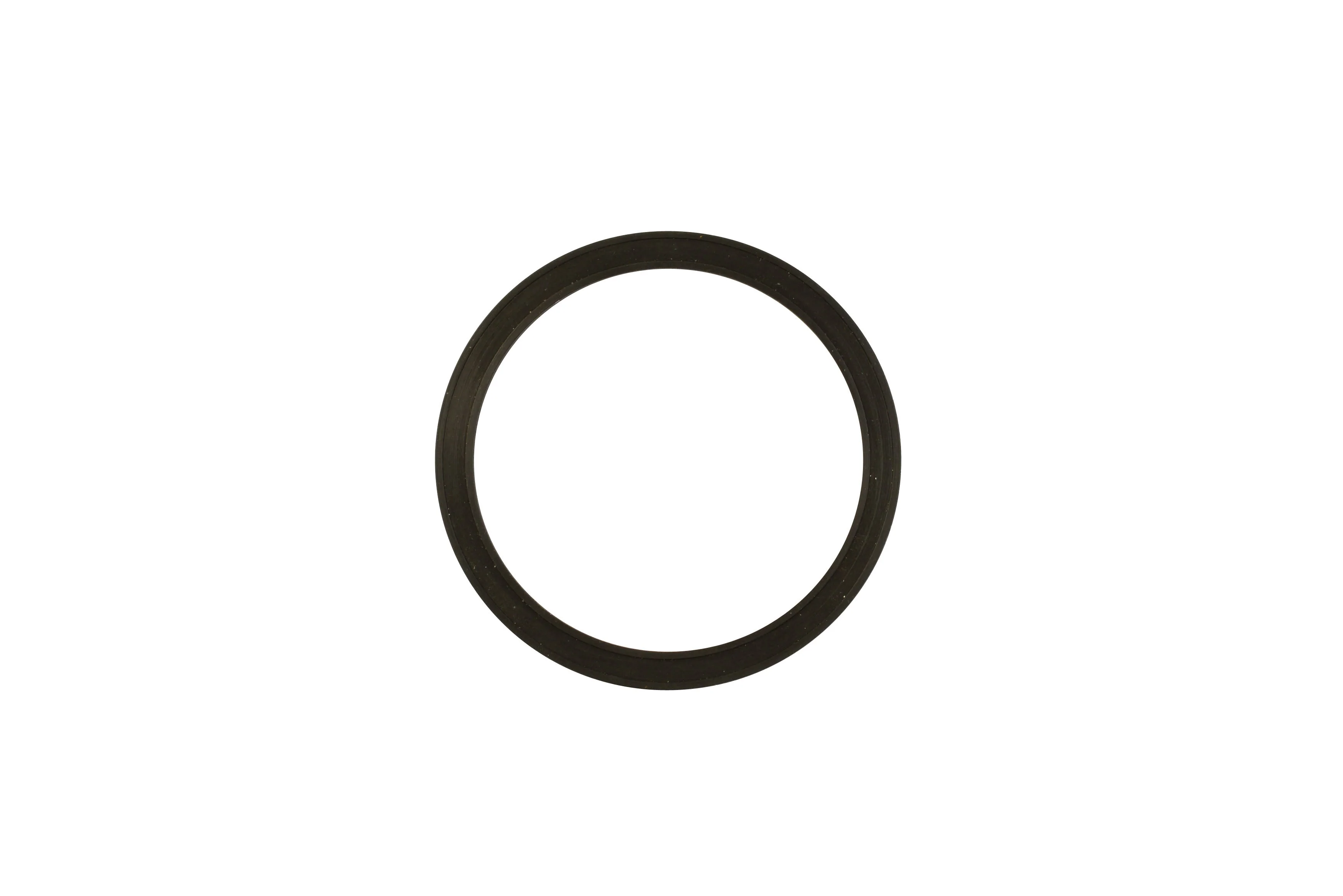 6" I-Line Gasket FKM VITON - Black - White / Yellow Dot (40IV) - FKM - Wayland Industries - 40IV-6