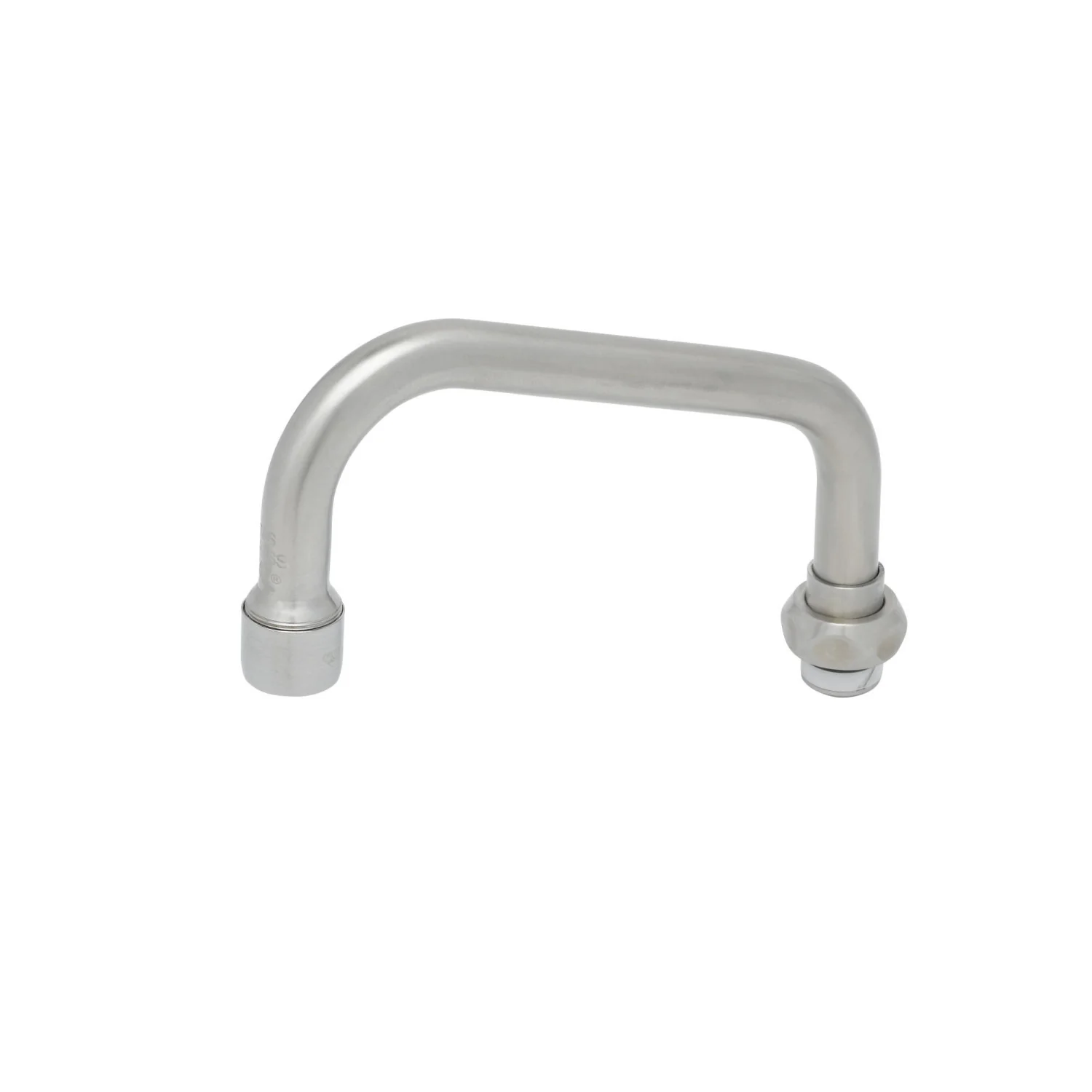 T&S Brass S059X-V20 6" Stainless Steel Swing Nozzle - 2.0 GPM Vandal-Resistant Aerator