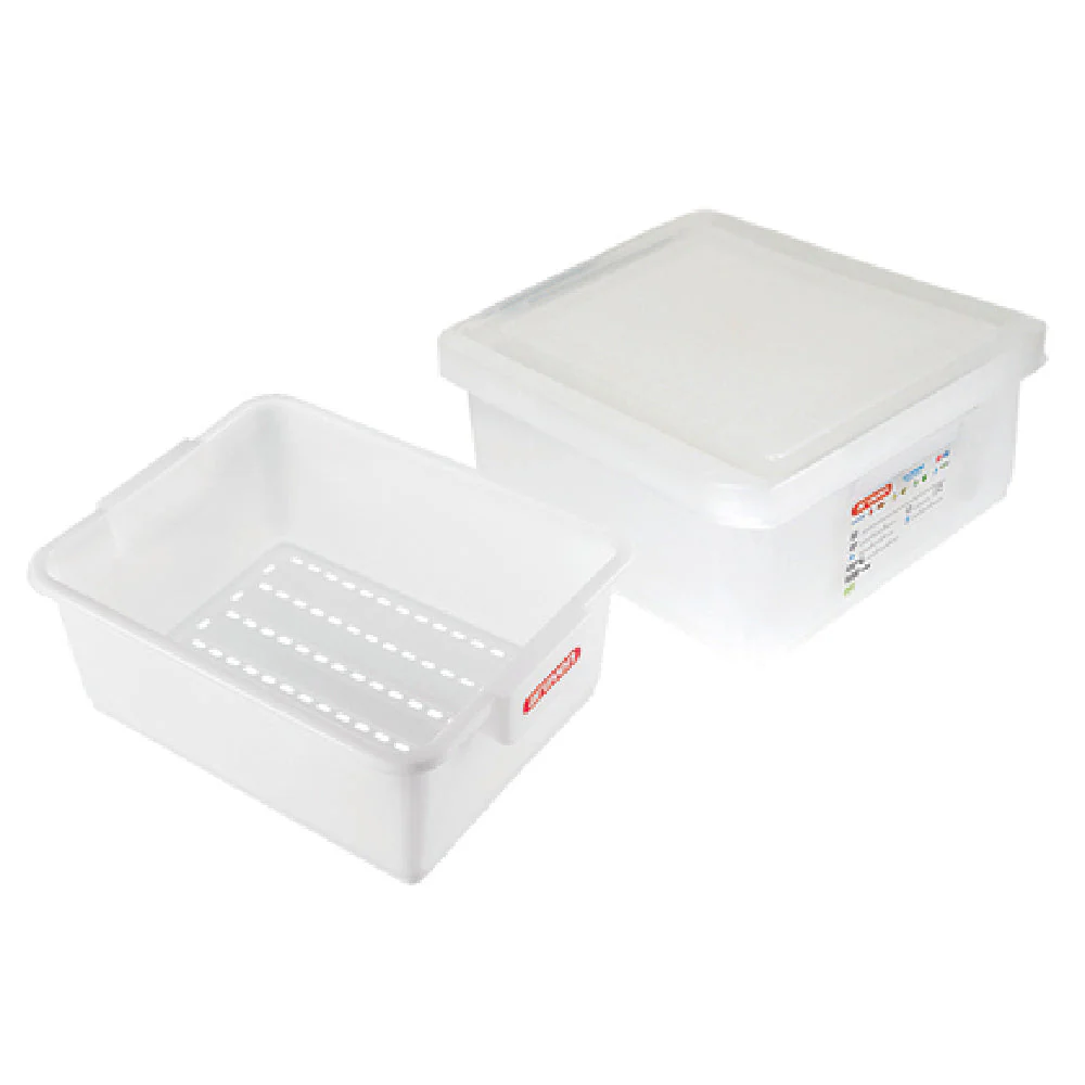 Carlisle 01260 37 Quart Defrost Kit White Polyethylene with Integrated Label