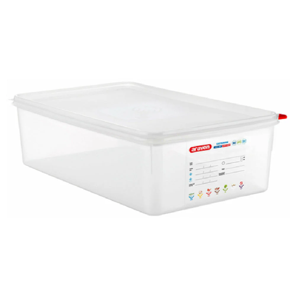 Carlisle 03037 22.2 Quart Food Storage Container with Airtight Lid