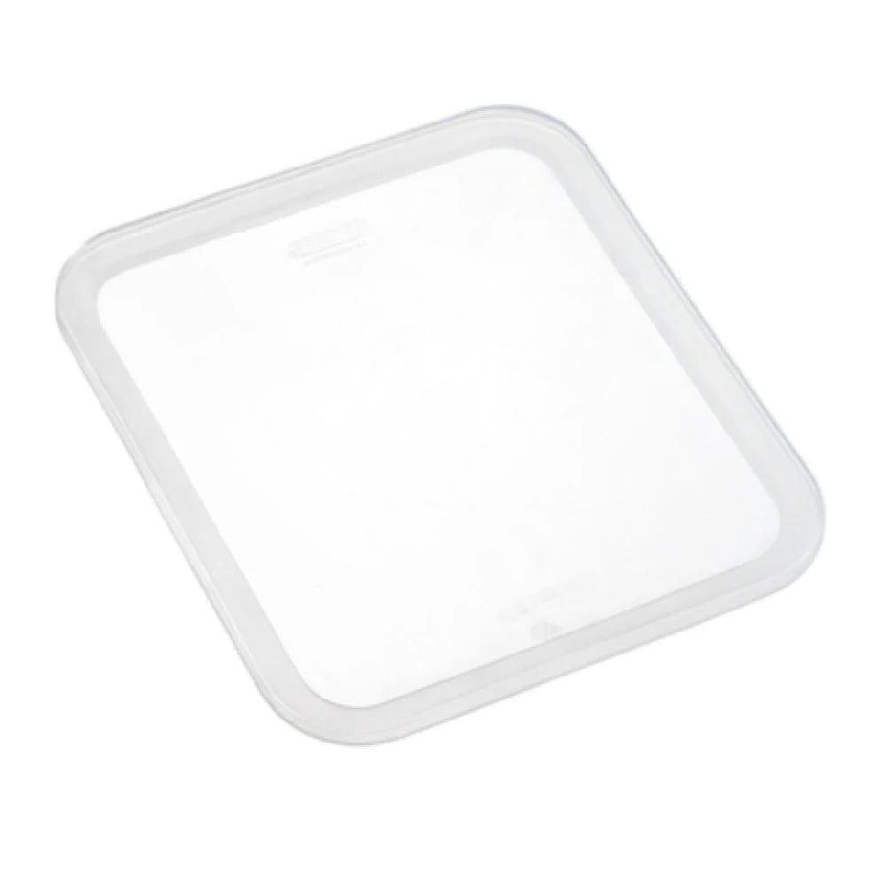 Carlisle 91815 12 Inch Silicone Food Storage Lid GN 1/2 Size Airtight Clear