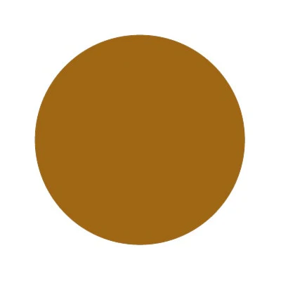 Bargun Button Cap Round, Blank, Brown Cap