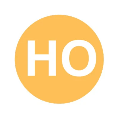 Bargun Button Cap Round HO, Orange Cap White Letter