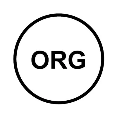 Bargun Button Cap, Round, Org, White Cap, Black Letter - PH10-74-115