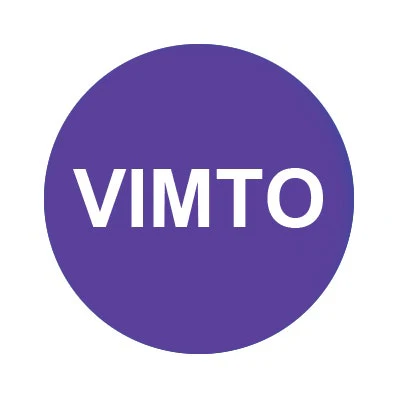 Bargun Button Cap, Round, Vimto, Purple Cap, White Letter - PH10-74-226