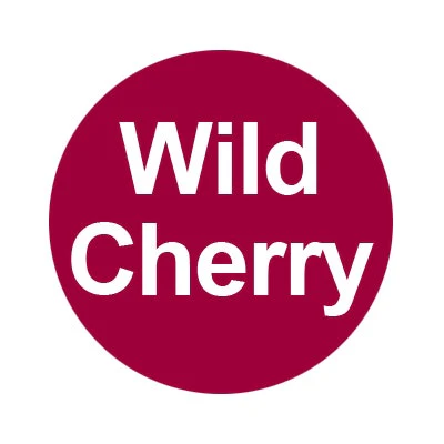 Bargun Button Cap, Round, Wild Cherry, Maroon, White Letter - PH10-74-232