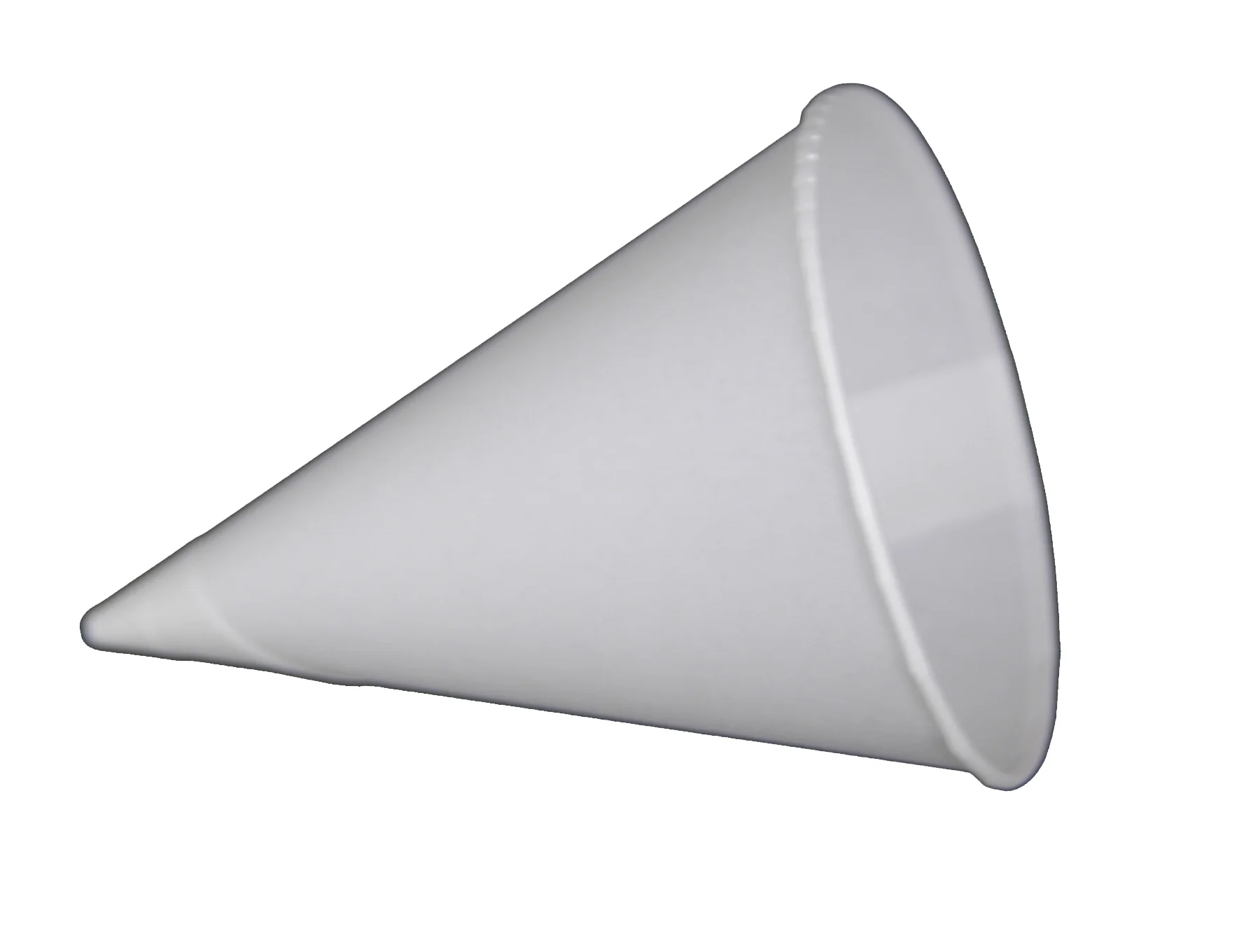 Winco 6 oz Disposable Paper Snow Cone Cups - 1000 Count Case - Image 2