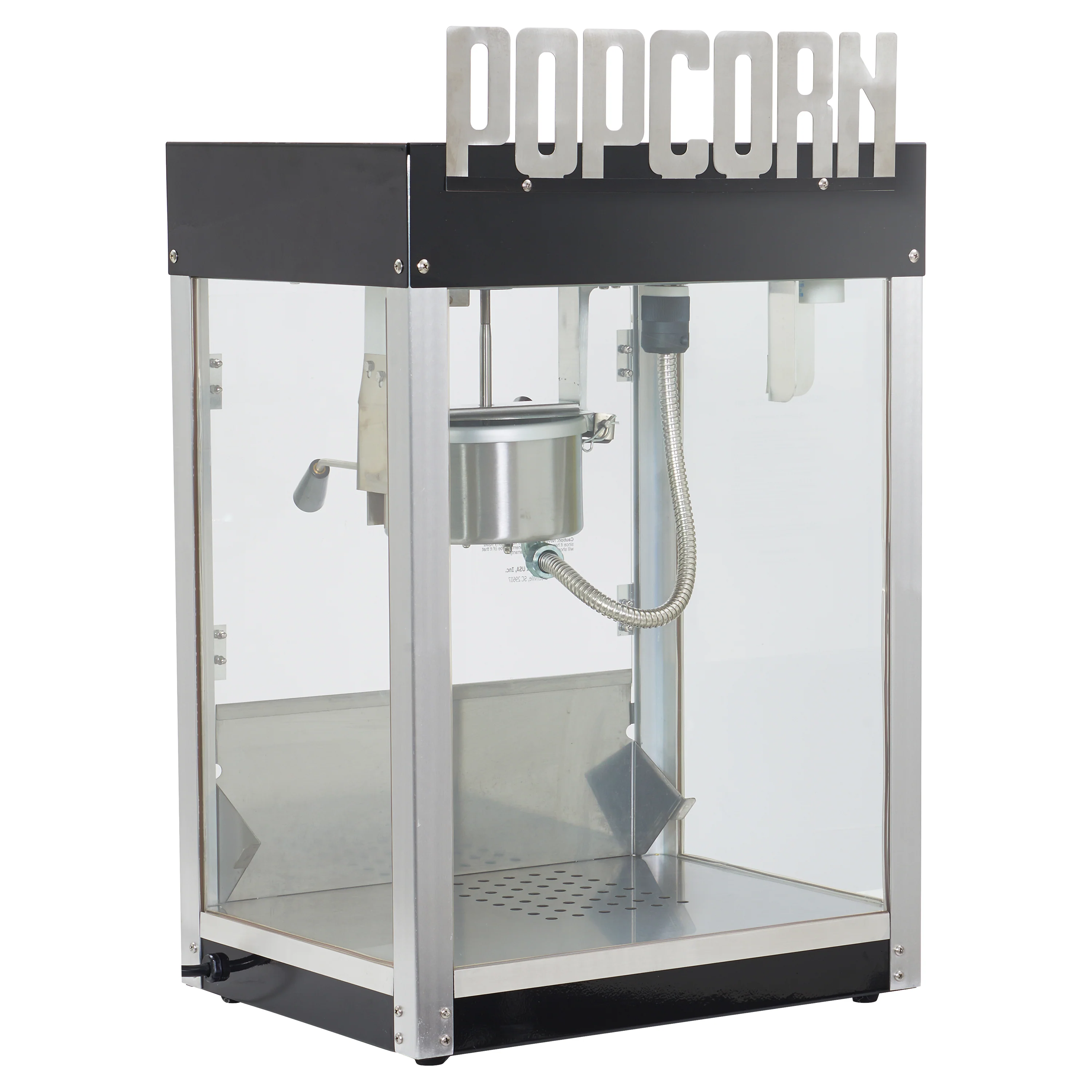 Winco 11045 20 Inch Electric Popcorn Machine with 4 oz Kettle Capacity - Image 6