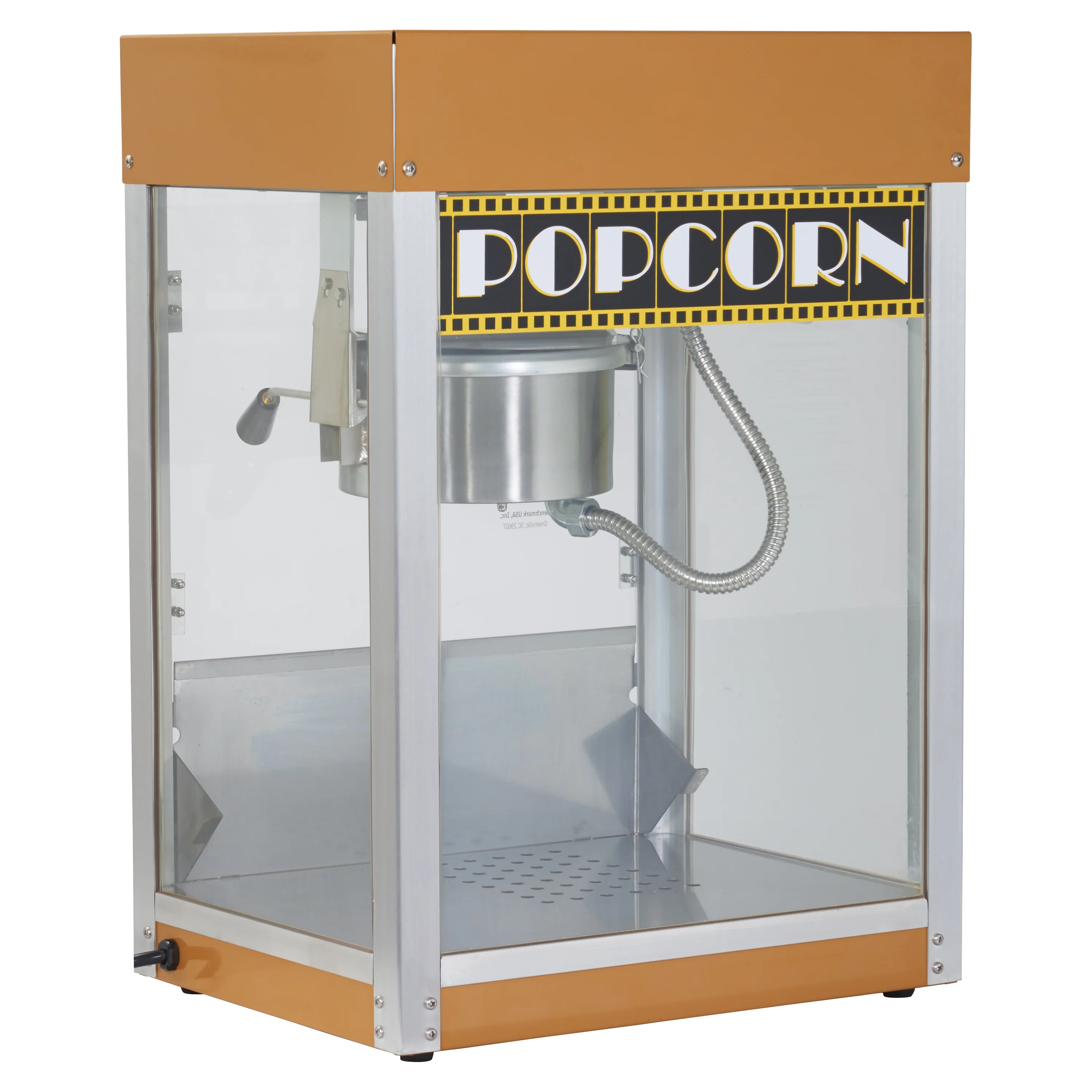 Winco 11048 19 Inch Electric Popcorn Popper with 4 oz Kettle Capacity - Image 5